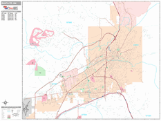 Santa Fe Digital Map Premium Style